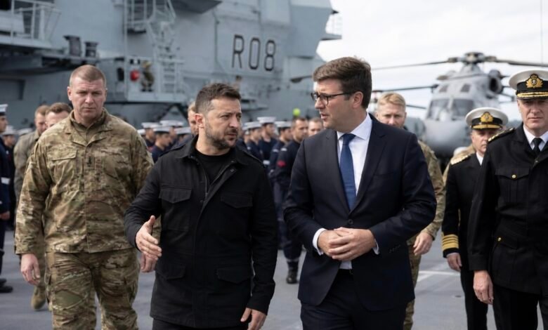 PM Andy Burnham Welcomes Zelenskyy in First Major Foreign Visit