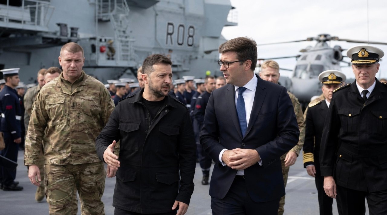 PM Andy Burnham Welcomes Zelenskyy in First Major Foreign Visit