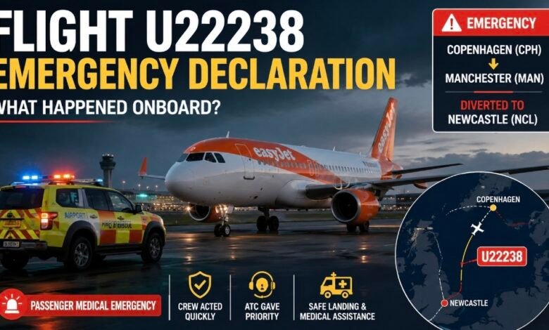 flight u22238 emergency declaration: What Happened Onboard?