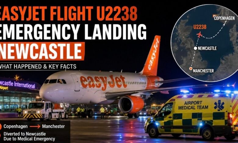 easyjet flight u2238 emergency landing newcastle: What Really Happened?