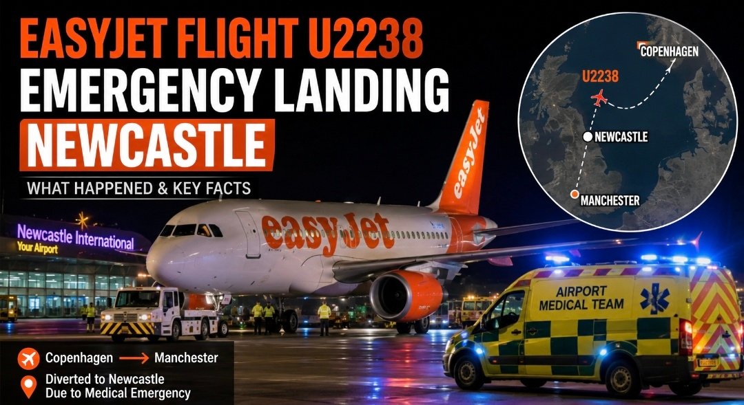 easyjet flight u2238 emergency landing newcastle: What Really Happened?