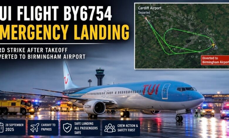 tui flight by6754 emergency landing: Inside the Emergency That Ended Safely