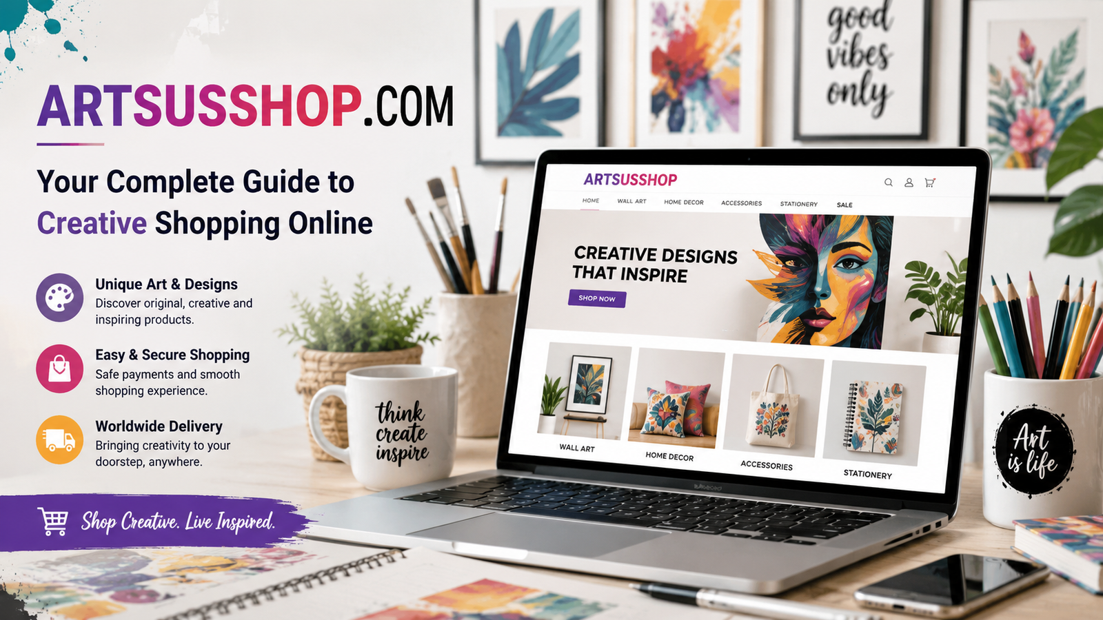 Artsusshop Com: Your Complete Guide to Creative Shopping Online