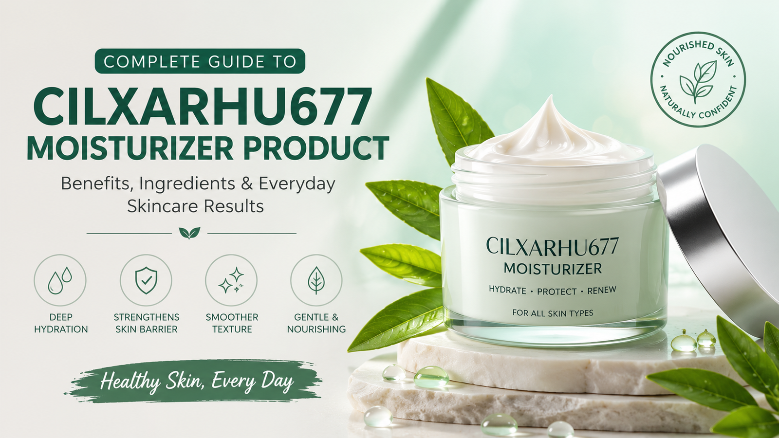 Cilxarhu677 Moisturizer Product: Complete Guide to Benefits, Ingredients, and Everyday Skincare Results