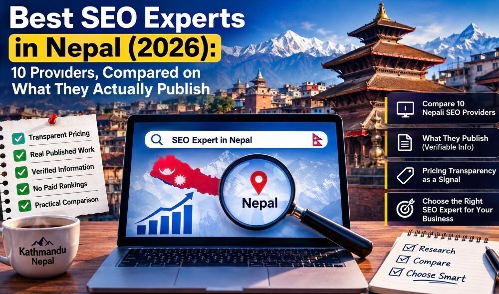Best SEO Experts in Nepal (2026): 10 Providers, Compared on What They Actually Publish