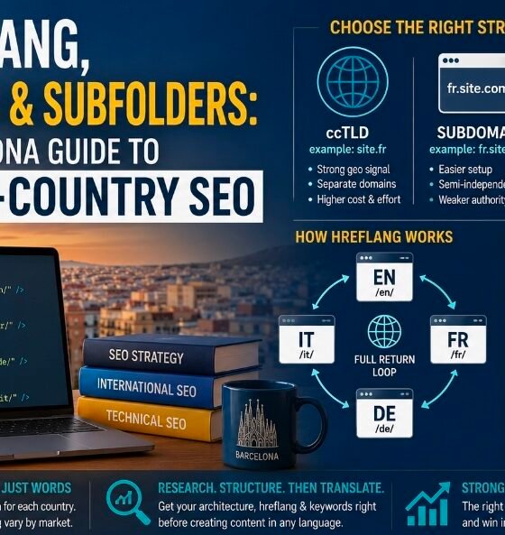 Hreflang, ccTLDs & Subfolders: A Barcelona Guide to Multi-Country SEO
